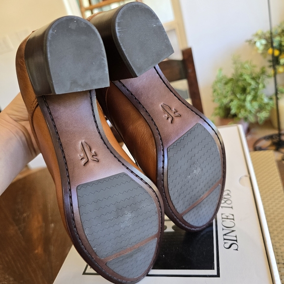 NWT FRYE Stella Oxford Leather Heeled Shoes 6.5 - Picture 11 of 12